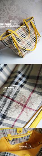 Pre-order กระเป๋าLuluhouse รุ่น LL105sct  ลายสก็อตสีเหลืองน้ำตาล pre-orderชิ้นเดียวก็ได้